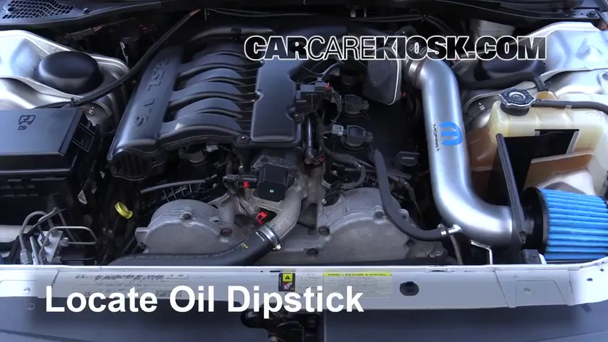 2009 Dodge Challenger SE 3.5L V6 Oil Check Oil Level